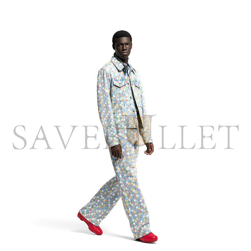LOUIS VUITTON LV FOOTPRINT SOCCER SNEAKERS 1AHDOU